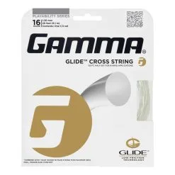 GAMMA Glide Cross Halfset Crystal Set Di Corde 6,10m - Bianco