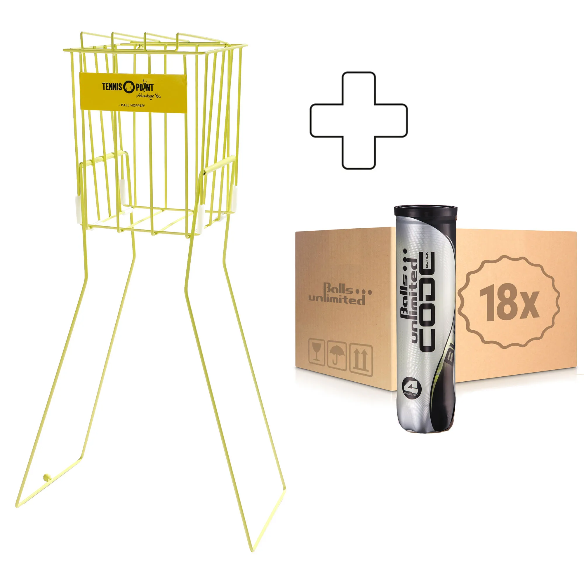 Balls Unlimited Code Black 18 Tubi Da 4 In Aggiunta Cesto Per Palline 3 Balls Unlimited Code Black 18 Tubi Da 4 In Aggiunta Cesto Per Palline