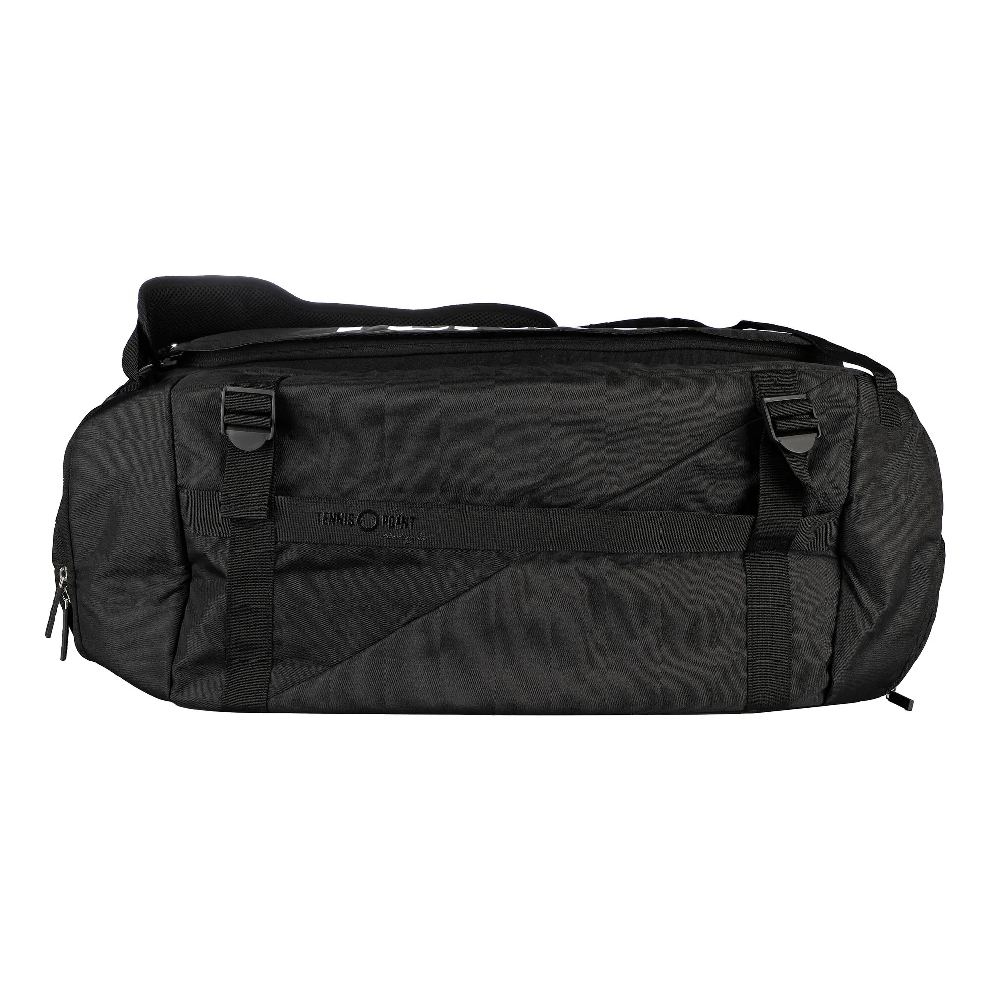Tennis-Point Premium Blackline Duffelbag Borsa Per Racchetta - Nero, Bianco 5 Tennis-Point Premium Blackline Duffelbag Borsa Per Racchetta - Nero, Bianco - immagine 3