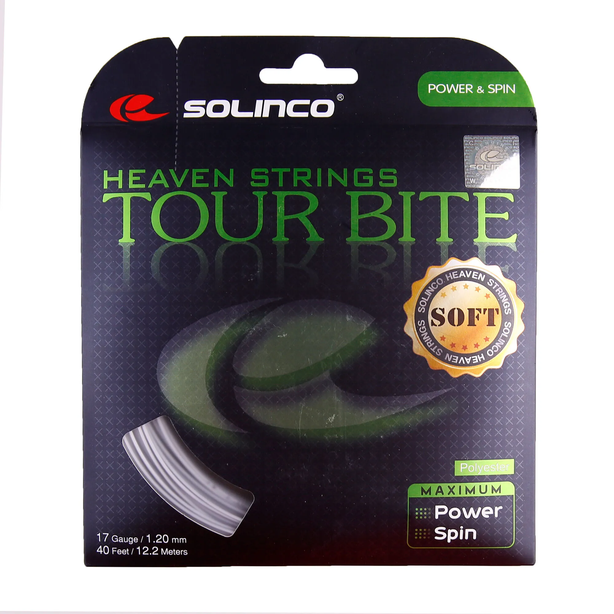 Solinco Tour Bite Soft Set Di Corde 12,2m - Argento 3 Solinco Tour Bite Soft Set Di Corde 12,2m - Argento