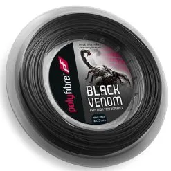 Polyfibre Venom Rotolo Di Corde 200m - Nero -Racchette da tennis negozio 01223000 0 2