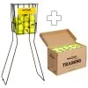 Tennis-Point Training Scatola Da 72 In Aggiunta Cesto Per Palline, Senza Pressione -Racchette da tennis negozio 0124400000 000