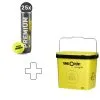 Tennis-Point 25 X Premium Tubo Da 4 In Aggiunta Secchiello Per Palline -Racchette da tennis negozio 0127300000 000
