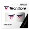 TECNIFIBRE Logo Damp Tricolore Antivibrazioni - Bianco, Blu