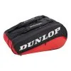 Dunlop CX Performance Thermo 8er Borsa Per Racchetta - Nero, Rosso
