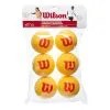 Wilson Starter Foam Balls (Stage 3) Sacchetto Da 6 -Racchette da tennis negozio 0151200000 000