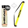 Head Instinct 18 Tubi Da 4 In Aggiunta Tubo Per Palline -Racchette da tennis negozio 0151300000 000