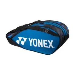 YONEX Pro Racquet Bag Borsa Per Racchetta Da 6 - Blu, Blu Scuro