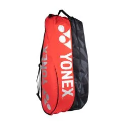 YONEX Pro Racquet Bag Borsa Per Racchetta Da 6 - Rosso, Nero -Racchette da tennis negozio 0152600000 0 3