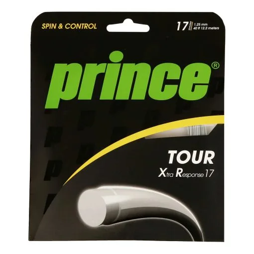PRINCE Tour XR Set Di Corde 12m - Argento -Racchette da tennis negozio 01531000 000