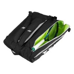YONEX Club Line Racket Bag Borsa Per Racchetta Da 12 - Nero -Racchette da tennis negozio 0154400000 10