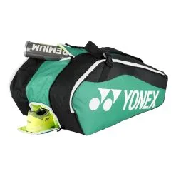 YONEX Club Line Racket Bag Borsa Per Racchetta Da 12 - Verde, Nero -Racchette da tennis negozio 0154600000 11