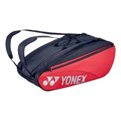 YONEX Team Racquet Bag Borsa Per Racchetta Da 10 - Rosso, Blu