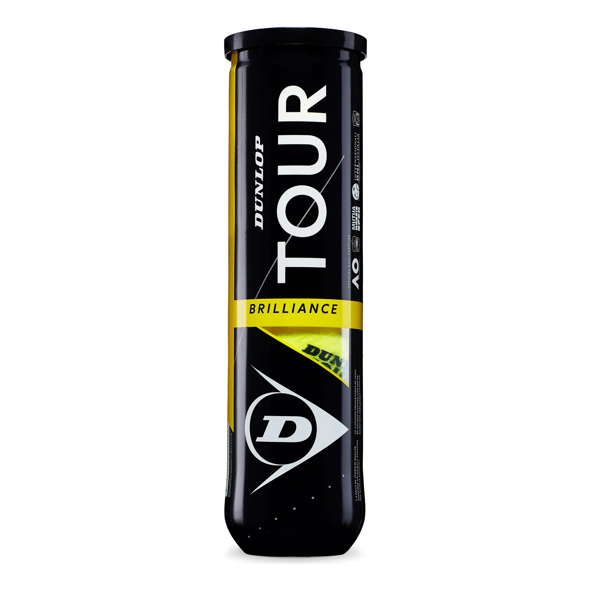 Dunlop Tour Brilliance Tubo Da 4 3 Dunlop Tour Brilliance Tubo Da 4
