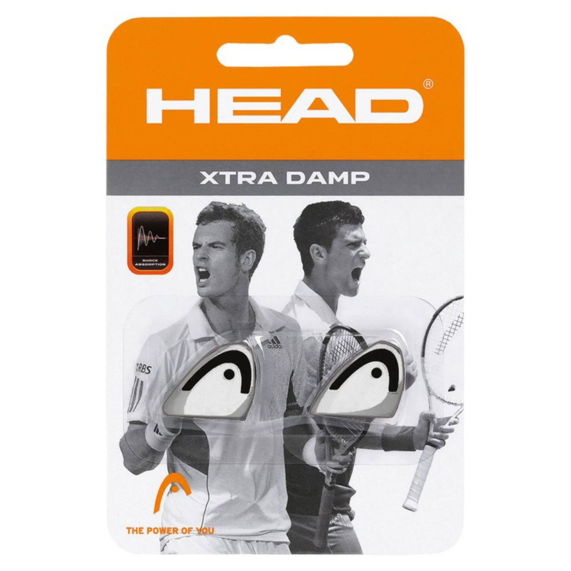 Head Xtra Damp Pack Antivibrazioni Confezione Da 2 - Bianco 3 Head Xtra Damp Pack Antivibrazioni Confezione Da 2 - Bianco
