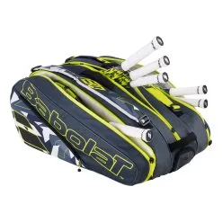Babolat RH X 12 Pure Aero Borsa Per Racchetta - Antracite, Giallo -Racchette da tennis negozio 0184600000 10