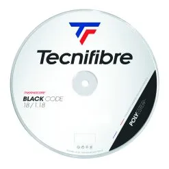 TECNIFIBRE Black Code 200m Rotolo Di Corde - Nero