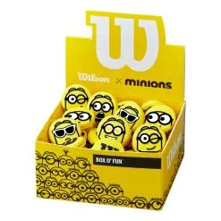 Wilson Minions Vibrations Antivibrazioni Scatola Da 50 - Blu Chiaro, Giallo