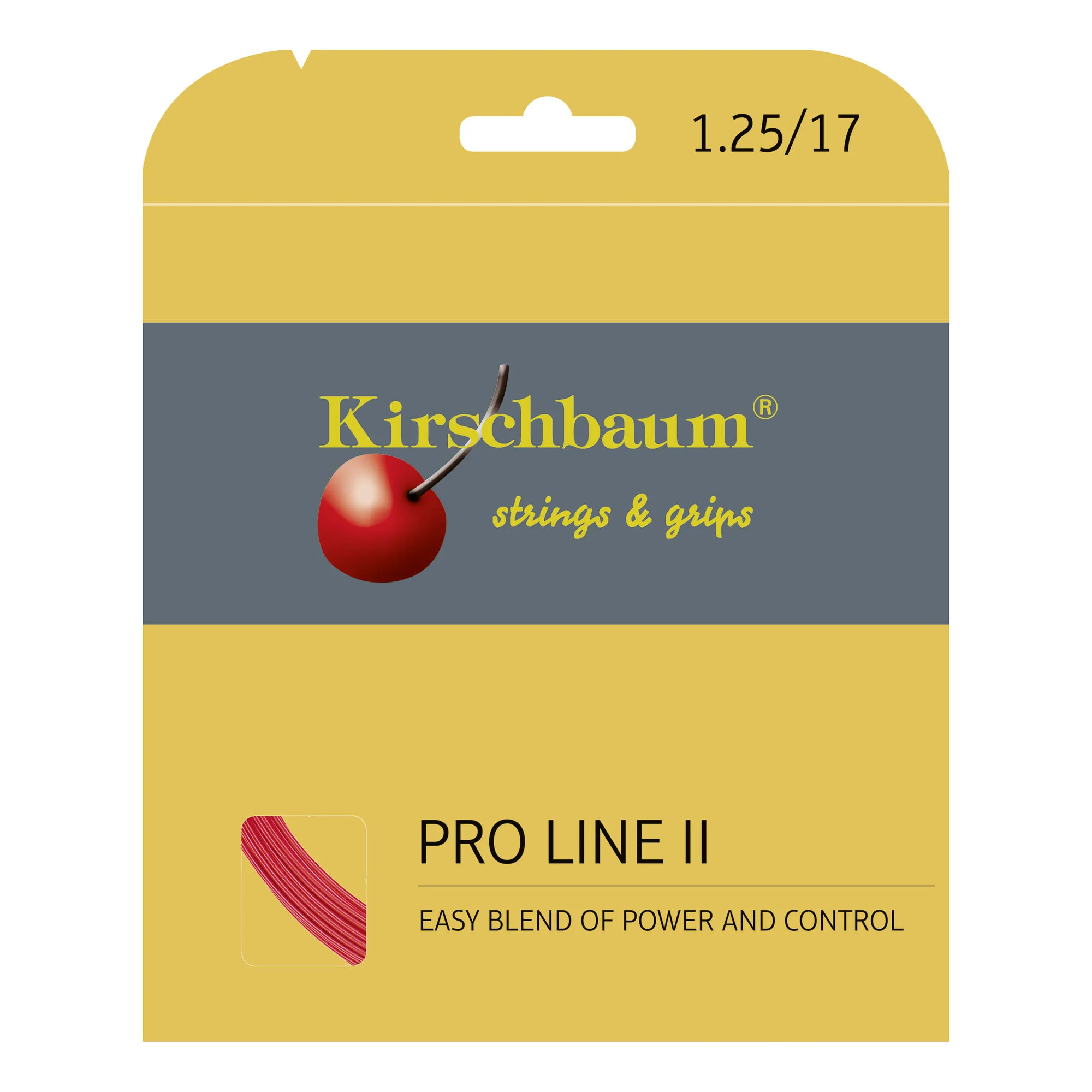 KIRSCHBAUM Pro Line No. II Set Di Corde 12m - Rosso 3 KIRSCHBAUM Pro Line No. II Set Di Corde 12m - Rosso