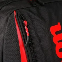 Wilson Youth Zaino Edizione Speciale - Nero, Rosso -Racchette da tennis negozio 0214200000 0 3