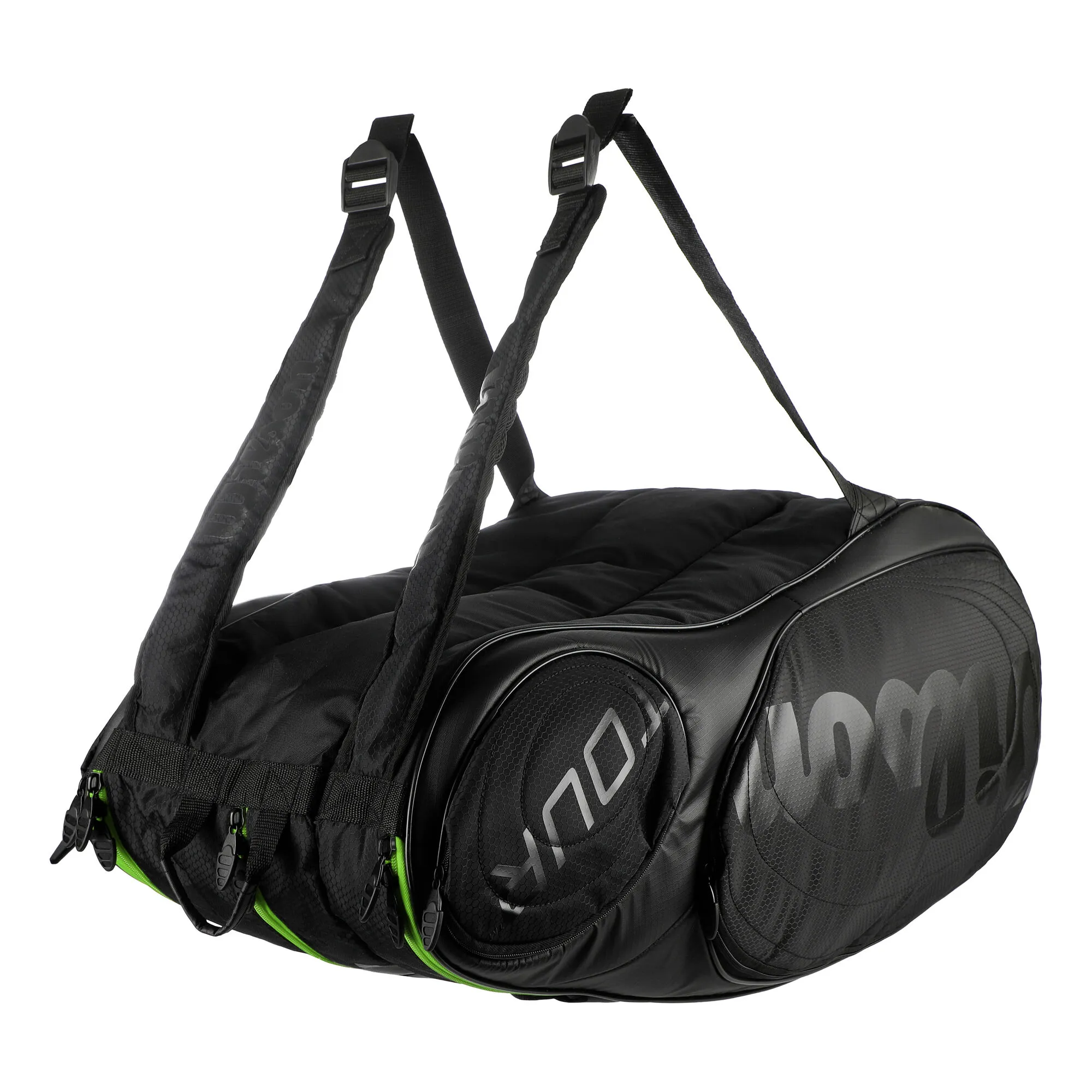 Wilson Tour 15 Borsa Per Racchetta Edizione Speciale - Nero, Verde 9 Wilson Tour 15 Borsa Per Racchetta Edizione Speciale - Nero, Verde - immagine 7