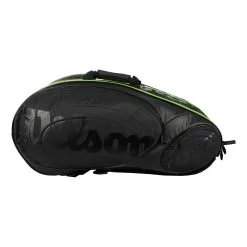 Wilson Tour 15 Borsa Per Racchetta Edizione Speciale - Nero, Verde 12 Wilson Tour 15 Borsa Per Racchetta Edizione Speciale - Nero, Verde -Racchette da tennis negozio 0214400000 0 4
