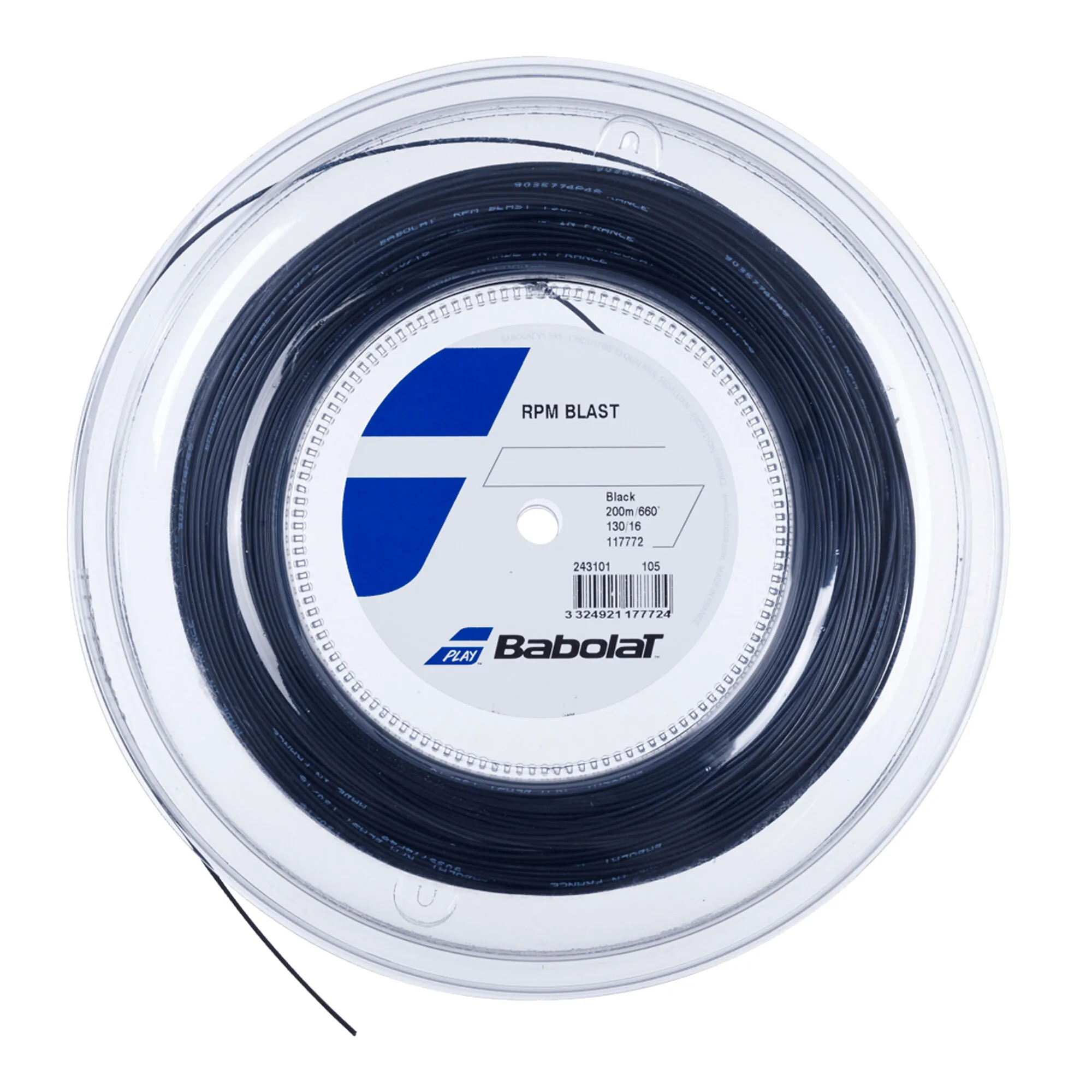 Babolat RPM Blast Rotolo Di Corde 200m - Nero 3 Babolat RPM Blast Rotolo Di Corde 200m - Nero