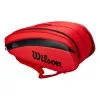 Wilson Roger Federer DNA Borsa Per Racchetta Da 12 - Rosso, Nero -Racchette da tennis negozio 0217300000 000