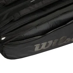 Wilson Super Tour Borsa Per Racchetta Da 15 - Nero -Racchette da tennis negozio 0219800000 13