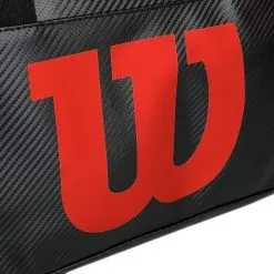 Wilson Elite Borsa Sportiva Edizione Speciale - Nero, Rosso -Racchette da tennis negozio 0226200000 12