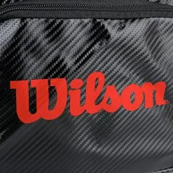 Wilson Elite Borsa Sportiva Edizione Speciale - Nero, Rosso -Racchette da tennis negozio 0226200000 13