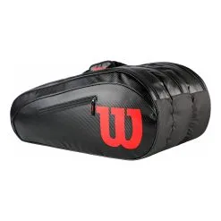 Wilson Elite Borsa Per Racchetta Da 15 Edizione Speciale - Nero, Rosso -Racchette da tennis negozio 0226400000 0 4