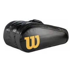 Wilson Elite Borsa Per Racchetta Da 15 Edizione Speciale - Nero, Oro -Racchette da tennis negozio 0226500000 0 5