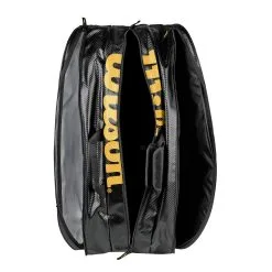 Wilson Elite Borsa Per Racchetta Da 15 Edizione Speciale - Nero, Oro -Racchette da tennis negozio 0226500000 12