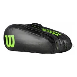 Wilson Elite Borsa Per Racchetta Da 15 Edizione Speciale - Nero, Lime -Racchette da tennis negozio 0226900000 0 7