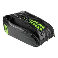 Wilson Elite Borsa Per Racchetta Da 15 Edizione Speciale - Nero, Lime -Racchette da tennis negozio 0226900000 11