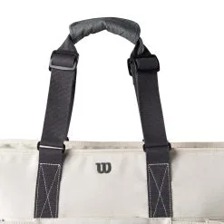 Wilson Women's Tote Borsa Sportiva Per Padel - Bianco -Racchette da tennis negozio 0230800000 10