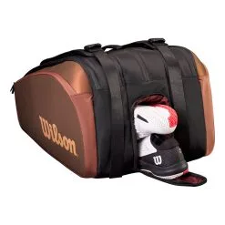Wilson Super Tour Pro Staff V14 Borsa Per Racchetta Da 15 - Bronzo -Racchette da tennis negozio 0232800000 10