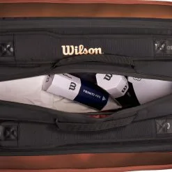 Wilson Super Tour Pro Staff V14 Borsa Per Racchetta Da 15 - Bronzo -Racchette da tennis negozio 0232800000 11
