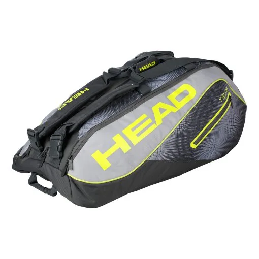 Head Tour Team 12R Monstercombi Borsa Per Racchetta Edizione Speciale - Grigio, Giallo 8 Head Tour Team 12R Monstercombi Borsa Per Racchetta Edizione Speciale - Grigio, Giallo -Racchette da tennis negozio 0236600000 000 1
