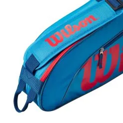 Wilson Junior Borsa Per Racchetta Da 3 - Blu, Arancione -Racchette da tennis negozio 0236700000 13