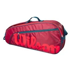 Wilson Junior Borsa Per Racchetta Da 3 - Rosso -Racchette da tennis negozio 0236900000 0 1