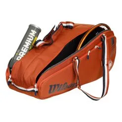 Wilson Roland Garros Team Borsa Per Racchetta Da 6 - Arancione -Racchette da tennis negozio 0237300000 10