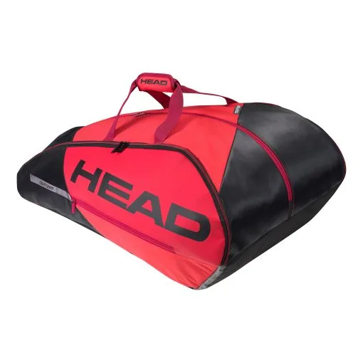 Head Tour Team 12R Borsa Per Racchetta - Nero, Rosso -Racchette da tennis negozio 0240400000 000