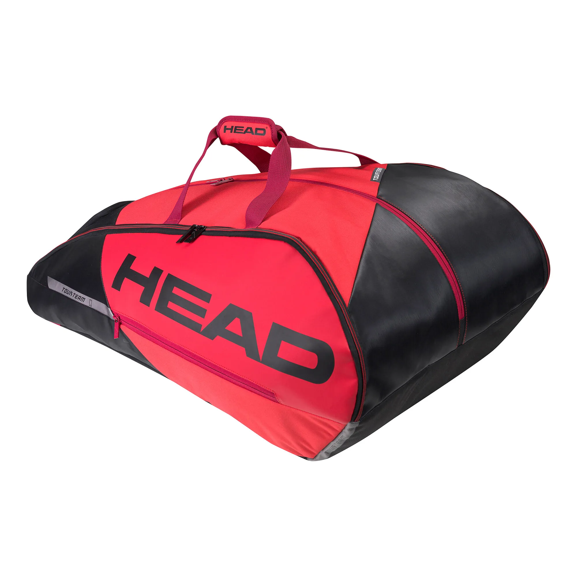Head Tour Team 12R Borsa Per Racchetta - Nero, Rosso 3 Head Tour Team 12R Borsa Per Racchetta - Nero, Rosso