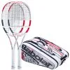 Babolat 2 Pure Strike 100 In Aggiunta Borsa Per Racchetta -Racchette da tennis negozio 02710000 000