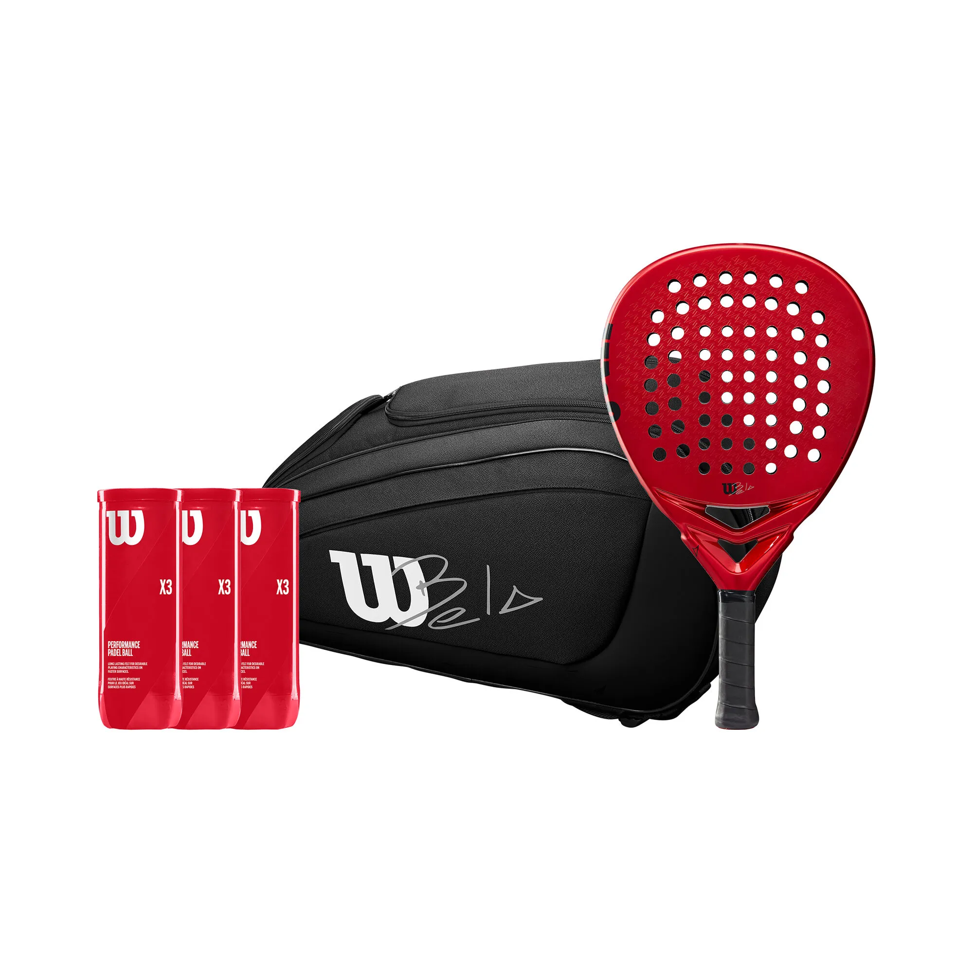 Wilson Bela Elite V2 (In Aggiunta Borsa Per Racchetta, In Aggiunta 3x Tubo Di Palline) 3 Wilson Bela Elite V2 (In Aggiunta Borsa Per Racchetta, In Aggiunta 3x Tubo Di Palline)