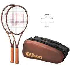 Wilson 2 Pro Staff 97L V14 In Aggiunta Borsa Per Racchetta