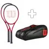 Wilson 2 Clash 100 V2.0 In Aggiunta Borsa Per Racchetta -Racchette da tennis negozio 03990000 000
